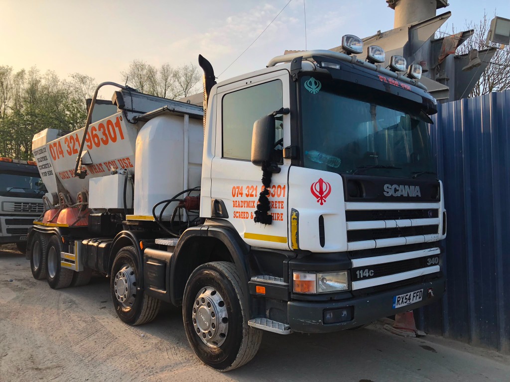 Scania Ready Mix Concrete Mixer with Phone Number